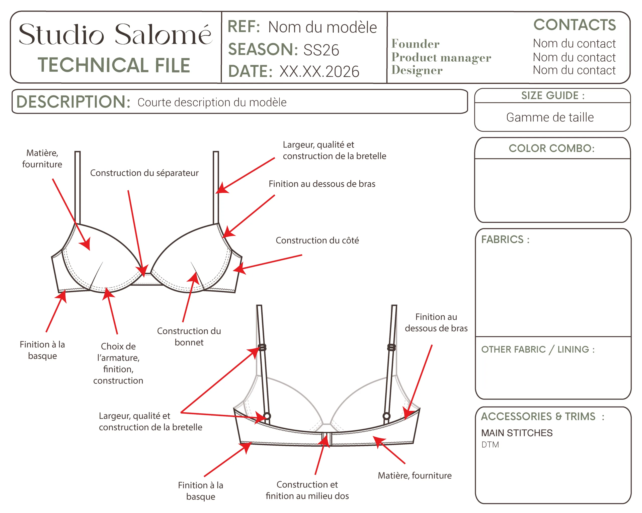 fiche technique exemple