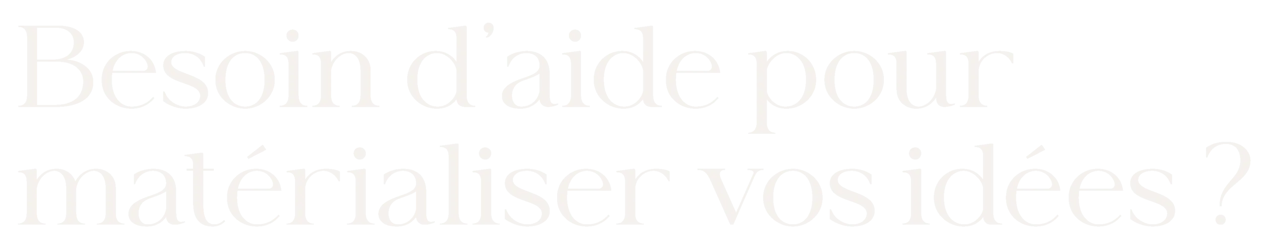 Contacter le Studio Salomé