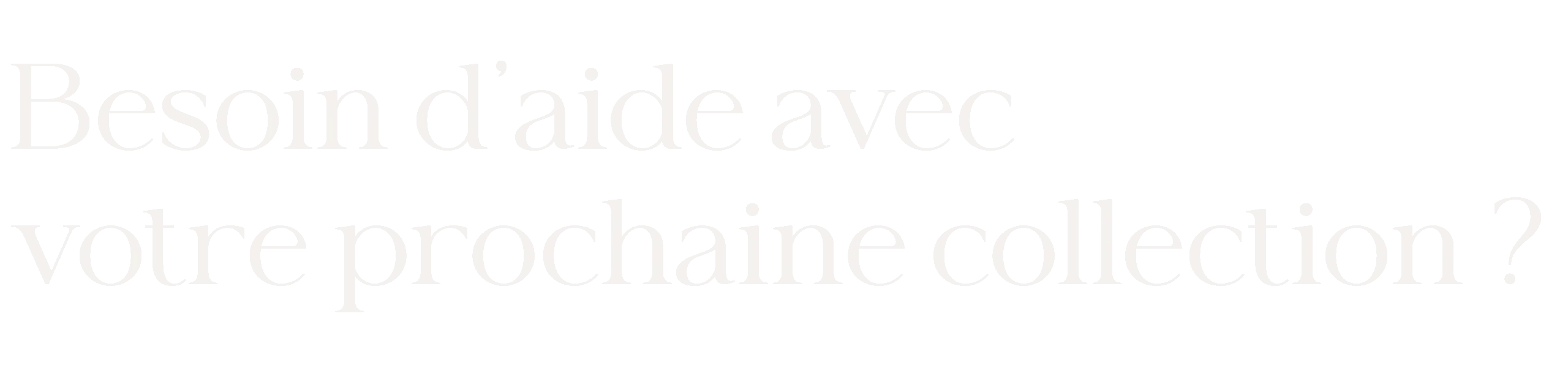 Contacter le Studio Salomé